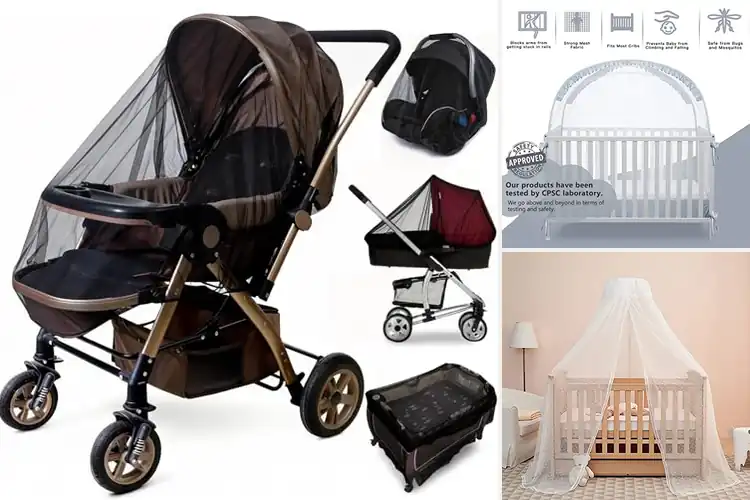 Detailed view of Best Baby Safe Mosquito Net Canopies