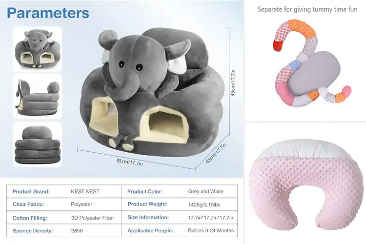 Detailed view of Best Baby Sitting Pillows