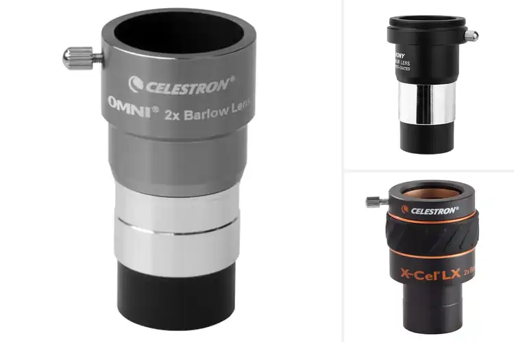 Detailed view of Best Barlow Lenses