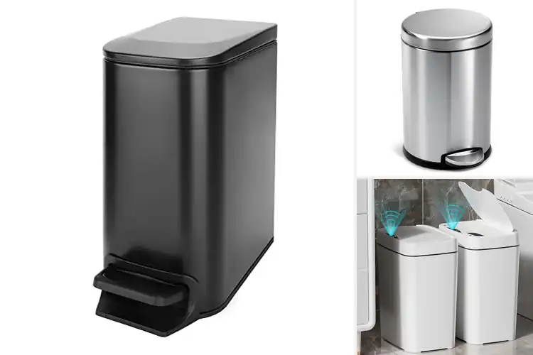 Detailed view of Best Bathroom Trash Cans