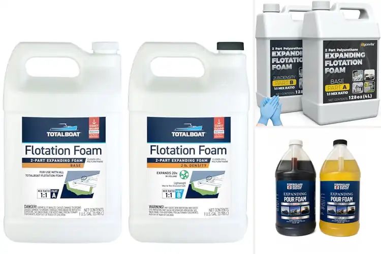 Detailed view of Best Boat Flotation Foams