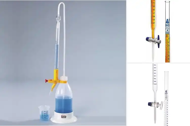 Detailed view of Best Borosilicate Glass Burettes