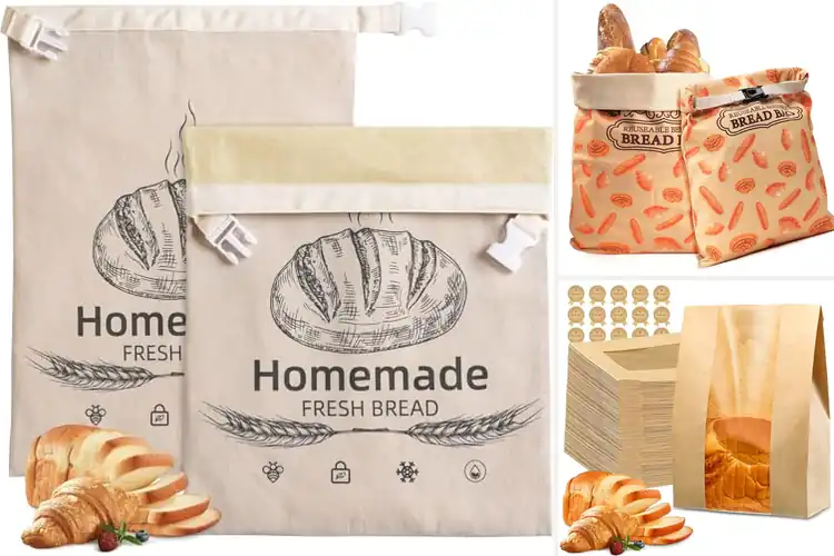 Detailed view of Best Bread Storage Bags for Fresher, Softer Loaves