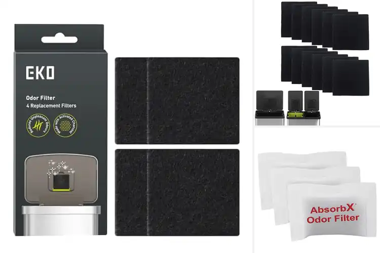 Detailed view of Best Carbon Filter Trash Cans