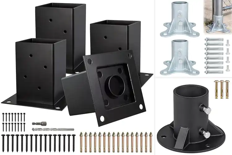 Detailed view of Best Concrete Floor Posts for Strong, Lasting Support