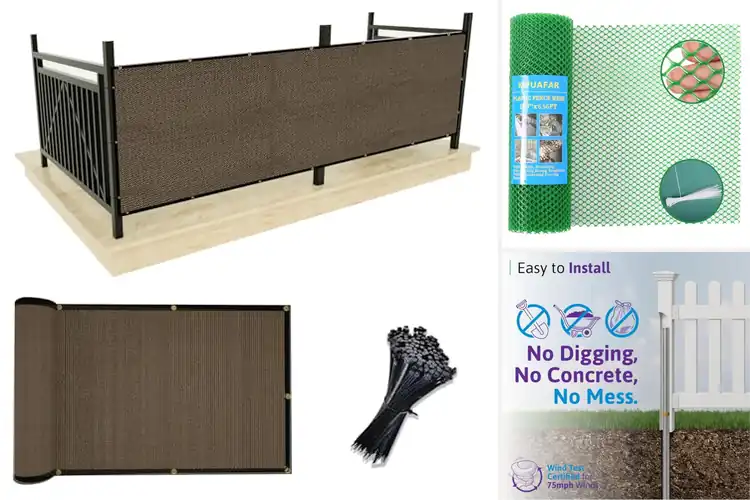 Detailed view of Best Durable Fence Materials