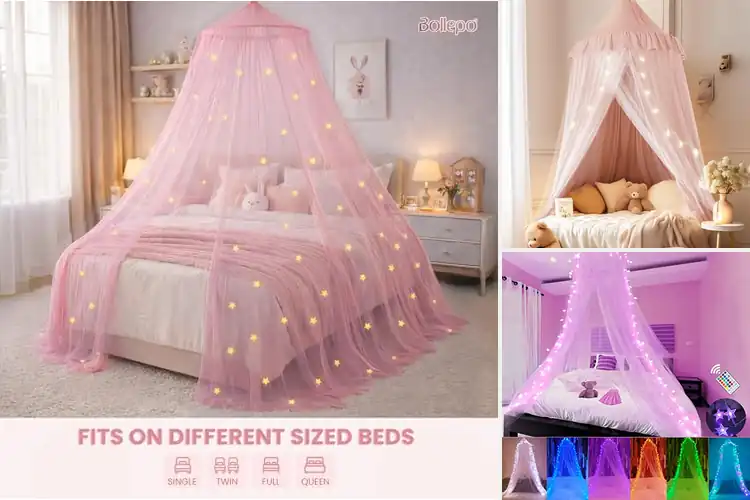 Detailed view of Best Girls Bedroom Canopies