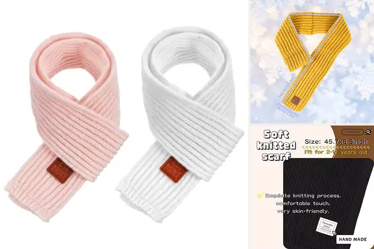 Detailed view of Best Girls Scarves: Top 10 Cozy & Stylish Picks for Kids
