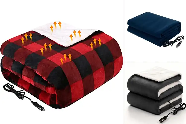 Detailed view of Best Heated Car Blankets