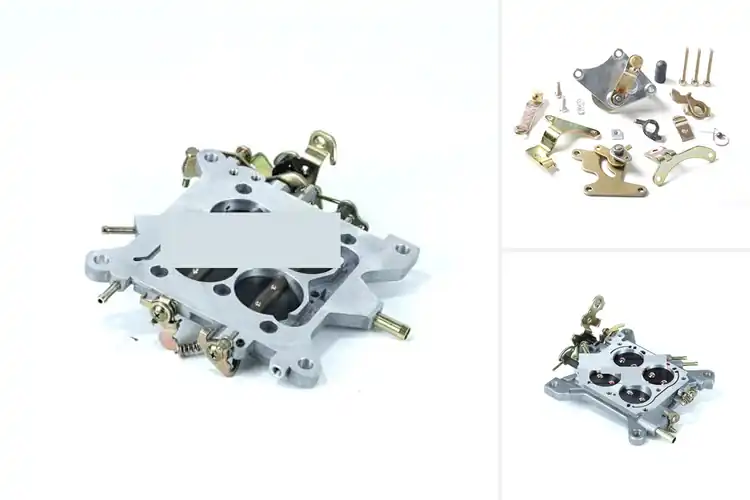 Detailed view of Best Holley Choke Plates