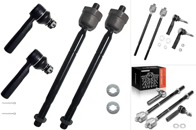 Detailed view of Best Inner Outer Tie Rod End Set