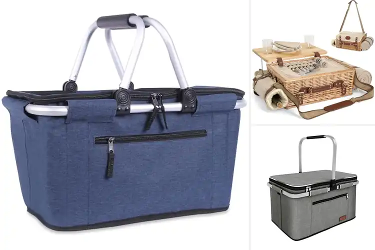 Detailed view of Best Insulated Picnic Baskets for Fresh, Easy Outdoor Meals