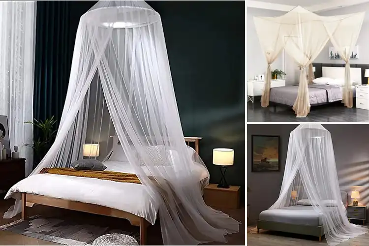 Detailed view of Best Large Mosquito Net Canopy For Beds