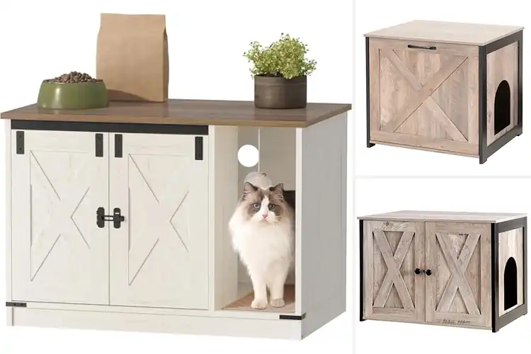 Detailed view of Best Litter Box Enclosures