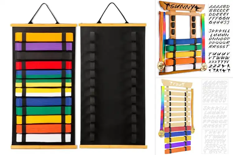 Detailed view of Best Martial Arts Belt Holders