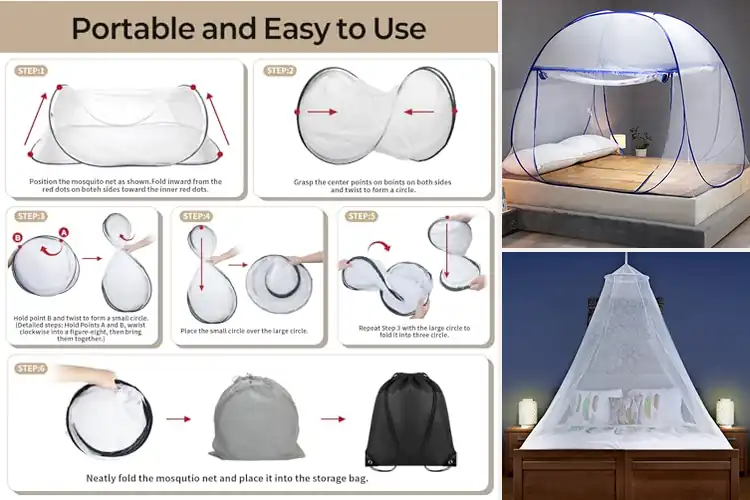 Detailed view of Best Mosquito Nets For Beds: Top 10 Picks for Peaceful Sleep