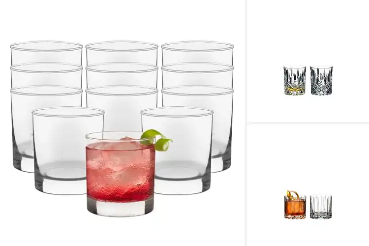 Detailed view of Best Old Fashioned Scotch Glasses