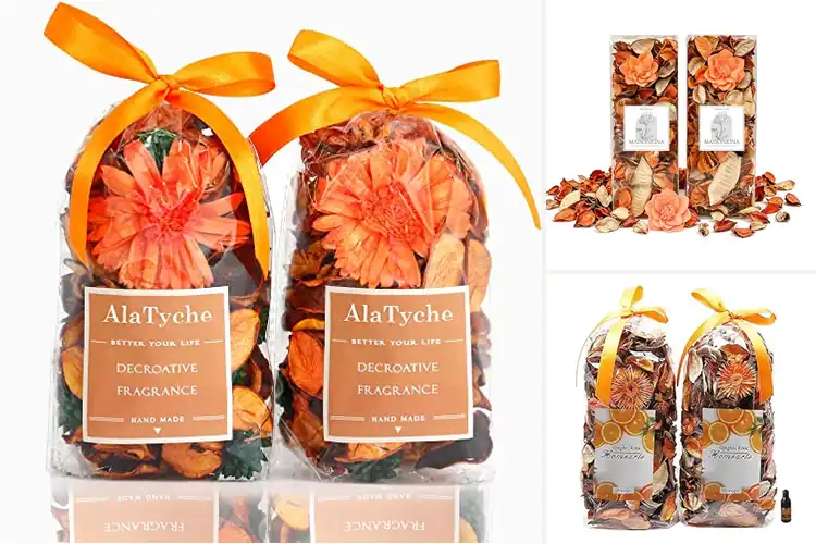 Detailed view of Best Orange Scented Potpourris