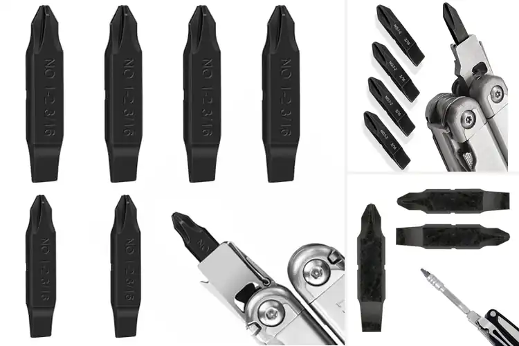 Detailed view of Best Phillips Flathead Combo Bits For Leatherman