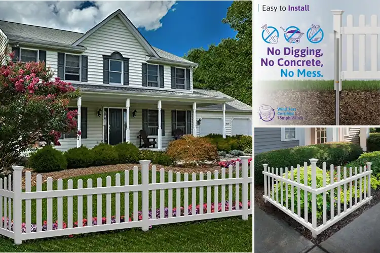 Detailed view of Best Picket Fences