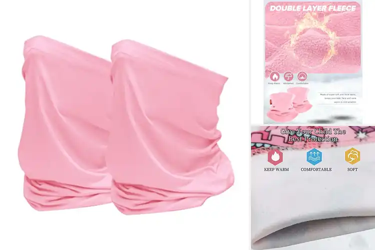 Detailed view of Best Pink Neck Gaiters For Girls: Quick & Easy Guide