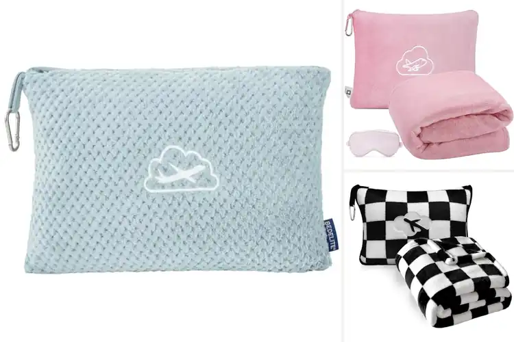 Detailed view of Best Portable Travel Blankets
