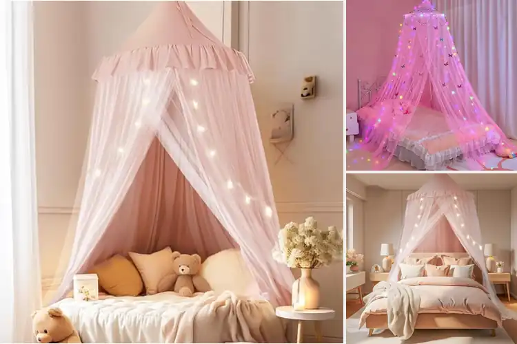Detailed view of Best Princess Canopies: Top 10 Magical Picks for Cozy Rooms