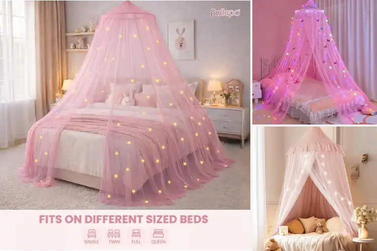 Detailed view of Best Princess Canopy Decor For Girls Rooms