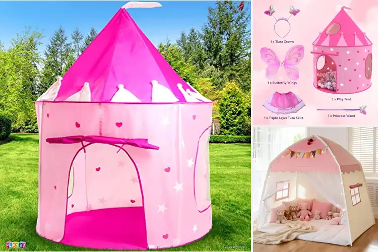 Detailed view of Best Princess Tents for Girls