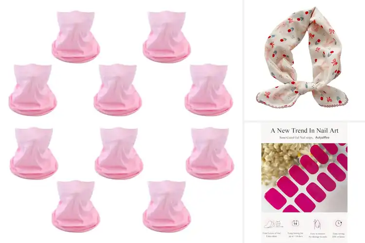 Detailed view of Best Protective Pink Buff Wraps