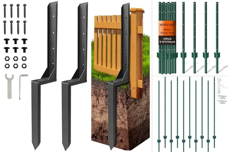 Detailed view of Best Quality Fence Posts