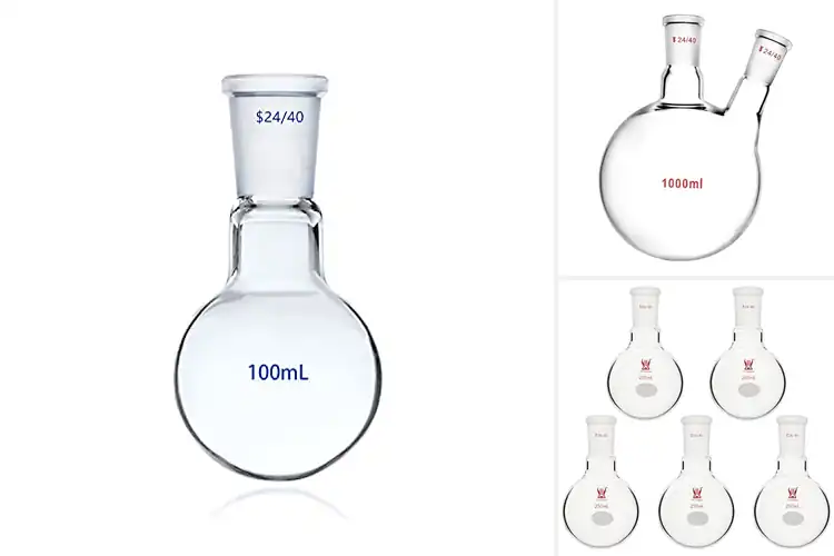 Detailed view of Best Round Bottom Flasks: Top 10 Lab Picks