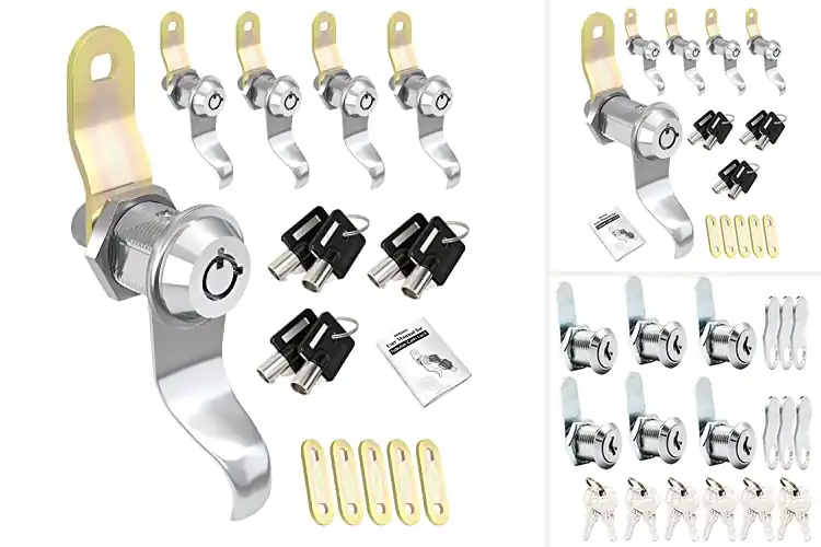 Detailed view of Best RV Compartment Locks