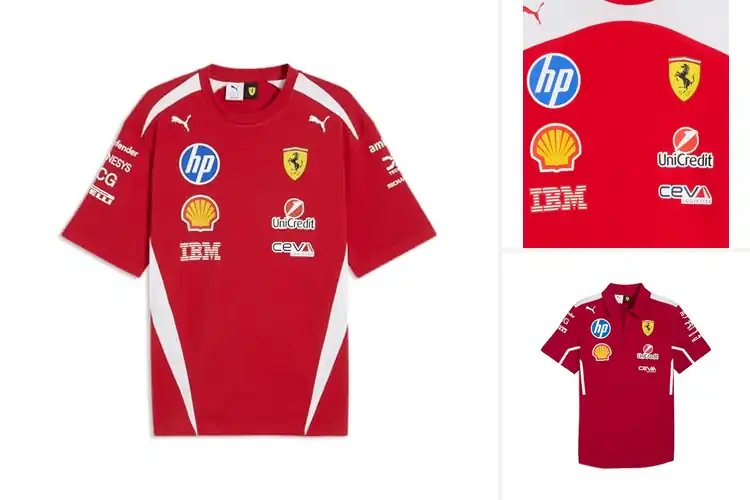Detailed view of Best Scuderia Ferrari Team Shirts: Top 10 Picks for Fans