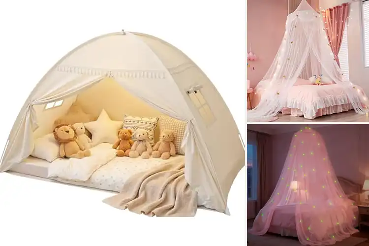 Detailed view of Best Spacious Kids Bed Canopies