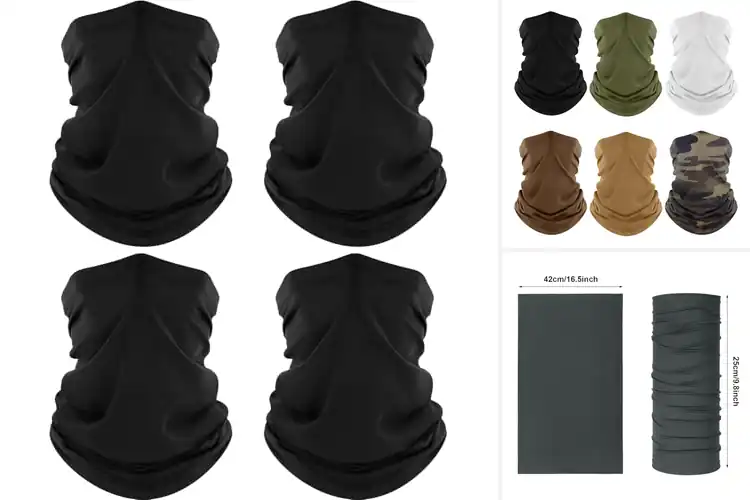 Detailed view of Best Stretchy Neck Gaiters