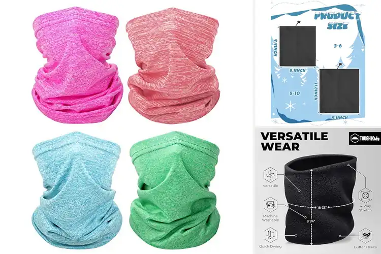 Detailed view of Best Toddler Neck Gaiters for Cozy, All‑Weather Comfort