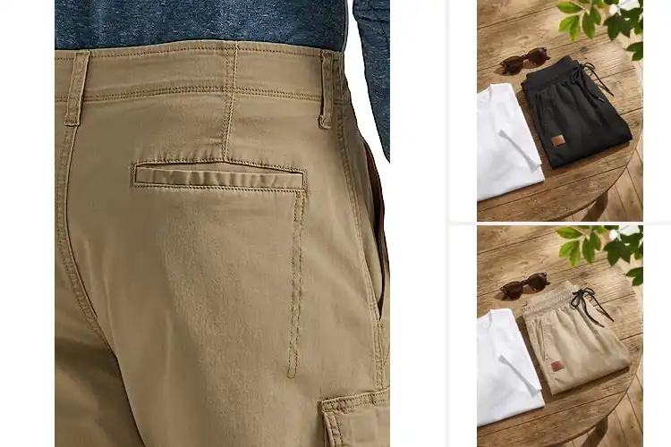 Detailed view of Best Twill Stretch Shorts For Men
