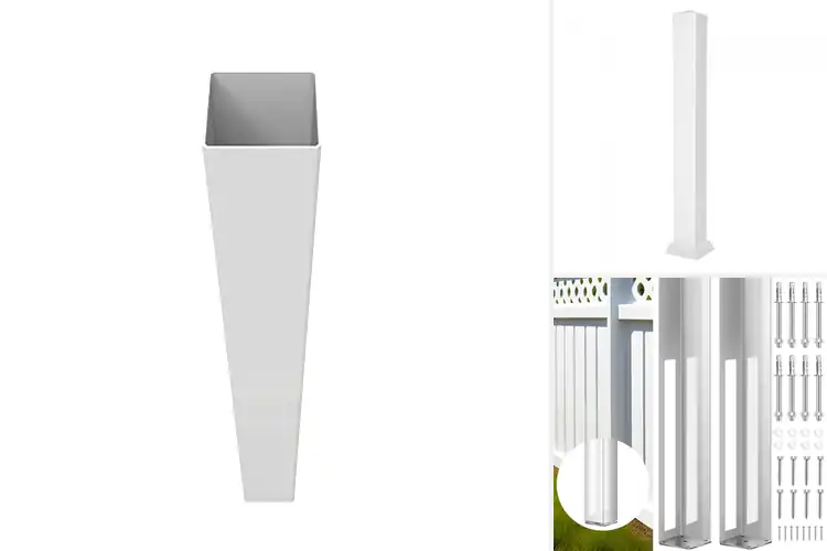 Detailed view of Best Vinyl Fence Posts