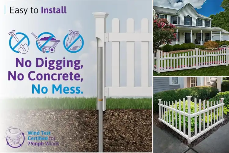 Detailed view of Best Vinyl Picket Fences