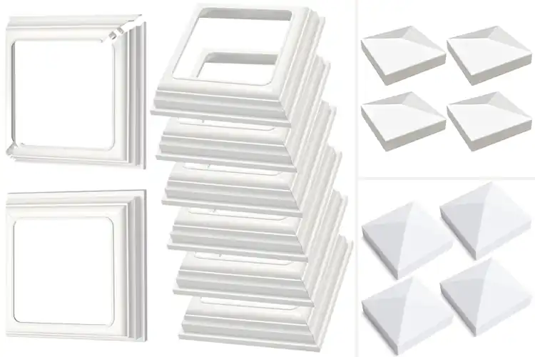 Detailed view of Best White PVC Posts