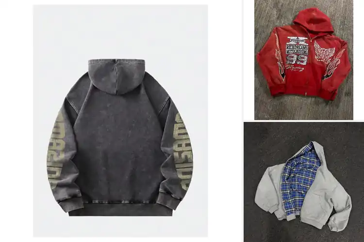 Detailed view of Best Y2K Hoodies for a Fresh Retro Upgrade